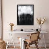 Shop Black & White Abstract I Art Print-Abstract, Black, Portrait, View All-framed painted poster wall decor artwork