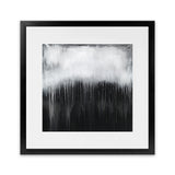 Shop Black & White Abstract I (Square) Art Print-Abstract, Black, Square, View All-framed painted poster wall decor artwork