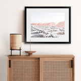 Shop Pastel Summer I Photo Art Print-Coastal, Landscape, Photography, Pink, View All, White-framed poster wall decor artwork