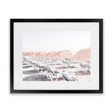 Shop Pastel Summer I Photo Art Print-Coastal, Landscape, Photography, Pink, View All, White-framed poster wall decor artwork
