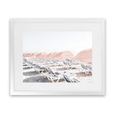 Shop Pastel Summer I Photo Art Print-Coastal, Landscape, Photography, Pink, View All, White-framed poster wall decor artwork