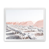 Shop Pastel Summer I Photo Art Print-Coastal, Landscape, Photography, Pink, View All, White-framed poster wall decor artwork