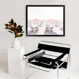 Shop Pastel Summer II Photo Art Print-Coastal, Landscape, Photography, Pink, View All, White-framed poster wall decor artwork