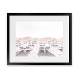 Shop Pastel Summer II Photo Art Print-Coastal, Landscape, Photography, Pink, View All, White-framed poster wall decor artwork
