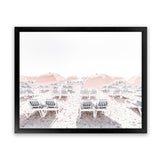 Shop Pastel Summer II Photo Art Print-Coastal, Landscape, Photography, Pink, View All, White-framed poster wall decor artwork