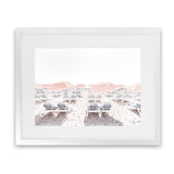 Shop Pastel Summer II Photo Art Print-Coastal, Landscape, Photography, Pink, View All, White-framed poster wall decor artwork