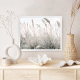 Shop Field of Pampas Grass Photo Art Print-Boho, Coastal, Florals, Green, Hamptons, Landscape, Neutrals, Photography, View All-framed poster wall decor artwork