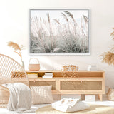 Shop Field of Pampas Grass Photo Canvas Art Print-Boho, Coastal, Florals, Green, Hamptons, Landscape, Neutrals, Photography, Photography Canvas Prints, View All-framed wall decor artwork
