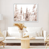Shop Tall Pampas Grass Photo Canvas Art Print-Boho, Botanicals, Florals, Hamptons, Landscape, Neutrals, Photography, Photography Canvas Prints, View All-framed wall decor artwork