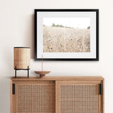 Shop Dried Flower Field Photo Art Print-Boho, Botanicals, Hamptons, Landscape, Neutrals, Photography, View All-framed poster wall decor artwork