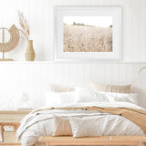 Shop Dried Flower Field Photo Art Print-Boho, Botanicals, Hamptons, Landscape, Neutrals, Photography, View All-framed poster wall decor artwork