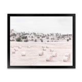 Shop Australian Farm II Art Print-Horizontal, Landscape, Nature, Neutrals, Pink, Rectangle, Scandinavian, View All-framed painted poster wall decor artwork