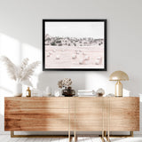 Shop Australian Farm II Art Print-Horizontal, Landscape, Nature, Neutrals, Pink, Rectangle, Scandinavian, View All-framed painted poster wall decor artwork
