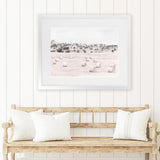 Shop Australian Farm II Art Print-Horizontal, Landscape, Nature, Neutrals, Pink, Rectangle, Scandinavian, View All-framed painted poster wall decor artwork