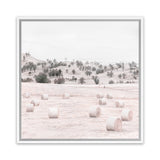 Shop Australian Farm II (Square) Canvas Art Print-Nature, Neutrals, Pink, Square, View All-framed wall decor artwork