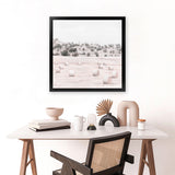 Shop Australian Farm II (Square) Art Print-Nature, Neutrals, Pink, Square, View All-framed painted poster wall decor artwork