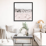 Shop Australian Farm II (Square) Canvas Art Print-Nature, Neutrals, Pink, Square, View All-framed wall decor artwork