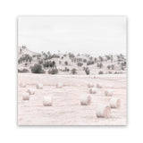 Shop Australian Farm II (Square) Art Print-Nature, Neutrals, Pink, Square, View All-framed painted poster wall decor artwork