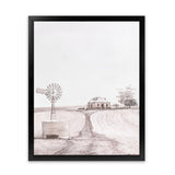 Shop Australian Farm I Art Print-Nature, Neutrals, Pink, Portrait, Rectangle, View All-framed painted poster wall decor artwork