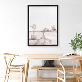Shop Australian Farm I Canvas Art Print-Nature, Neutrals, Pink, Portrait, Rectangle, View All-framed wall decor artwork