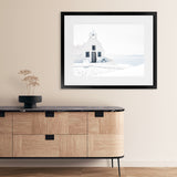 Shop Santorini I Photo Art Print-Boho, Coastal, Greece, Hamptons, Landscape, Photography, View All, White-framed poster wall decor artwork