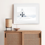 Shop Santorini I Photo Art Print-Boho, Coastal, Greece, Hamptons, Landscape, Photography, View All, White-framed poster wall decor artwork