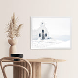 Shop Santorini I Photo Art Print-Boho, Coastal, Greece, Hamptons, Landscape, Photography, View All, White-framed poster wall decor artwork