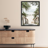 Shop Wategos Beach I Photo Canvas Art Print-Boho, Coastal, Green, Hamptons, Nature, Photography, Photography Canvas Prints, Portrait, Tropical, View All-framed wall decor artwork