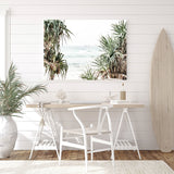 Shop Wategos Views Photo Canvas Art Print-Boho, Coastal, Green, Landscape, Nature, Photography, Photography Canvas Prints, Tropical, View All-framed wall decor artwork