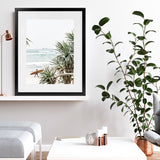 Shop Byron Bay Longboarder Photo Art Print-Coastal, Green, Nature, Photography, Portrait, Tropical, View All-framed poster wall decor artwork