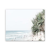 Shop Point Lookout Beach Photo Art Print-Coastal, Green, Landscape, Photography, Tropical, View All, White-framed poster wall decor artwork