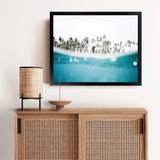 Shop Palm Oasis Photo Art Print-Amalfi Coast Italy, Blue, Coastal, Green, Landscape, Photography, Tropical, View All-framed poster wall decor artwork