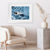 Shop Underwater I Photo Art Print-Blue, Coastal, Landscape, People, Photography, Tropical, View All-framed poster wall decor artwork