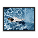 Shop Underwater I Photo Canvas Art Print-Blue, Coastal, Landscape, People, Photography, Photography Canvas Prints, Tropical, View All-framed wall decor artwork