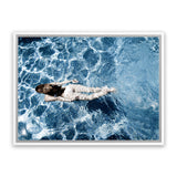 Shop Underwater I Photo Canvas Art Print-Blue, Coastal, Landscape, People, Photography, Photography Canvas Prints, Tropical, View All-framed wall decor artwork