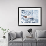 Shop Underwater II Photo Art Print-Blue, Boho, Coastal, Landscape, People, Photography, Tropical, View All-framed poster wall decor artwork