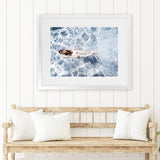 Shop Underwater II Photo Art Print-Blue, Boho, Coastal, Landscape, People, Photography, Tropical, View All-framed poster wall decor artwork