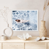 Shop Underwater II Photo Art Print-Blue, Boho, Coastal, Landscape, People, Photography, Tropical, View All-framed poster wall decor artwork