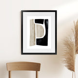 Shop Abstract View 1 Art Print-Abstract, Black, Brown, Dan Hobday, Portrait, Rectangle, View All-framed painted poster wall decor artwork