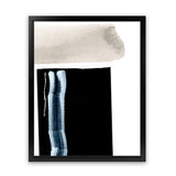 Shop Adjacent 2 Art Print-Abstract, Black, Dan Hobday, Portrait, Rectangle, View All-framed painted poster wall decor artwork