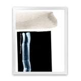 Shop Adjacent 2 Art Print-Abstract, Black, Dan Hobday, Portrait, Rectangle, View All-framed painted poster wall decor artwork