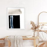 Shop Adjacent 2 Art Print-Abstract, Black, Dan Hobday, Portrait, Rectangle, View All-framed painted poster wall decor artwork