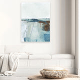 Shop Adventure Canvas Art Print-Abstract, Blue, Dan Hobday, Portrait, Rectangle, View All, White-framed wall decor artwork