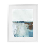 Shop Adventure Art Print-Abstract, Blue, Dan Hobday, Portrait, Rectangle, View All, White-framed painted poster wall decor artwork