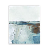 Shop Adventure Art Print-Abstract, Blue, Dan Hobday, Portrait, Rectangle, View All, White-framed painted poster wall decor artwork