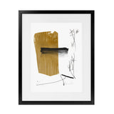 Shop Afternoon Art Print-Abstract, Brown, Dan Hobday, Portrait, Rectangle, View All, White-framed painted poster wall decor artwork
