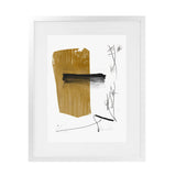 Shop Afternoon Art Print-Abstract, Brown, Dan Hobday, Portrait, Rectangle, View All, White-framed painted poster wall decor artwork