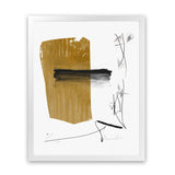 Shop Afternoon Art Print-Abstract, Brown, Dan Hobday, Portrait, Rectangle, View All, White-framed painted poster wall decor artwork