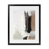 Shop Avenue Art Print-Abstract, Black, Brown, Dan Hobday, Portrait, Rectangle, View All, White-framed painted poster wall decor artwork