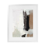 Shop Avenue Art Print-Abstract, Black, Brown, Dan Hobday, Portrait, Rectangle, View All, White-framed painted poster wall decor artwork